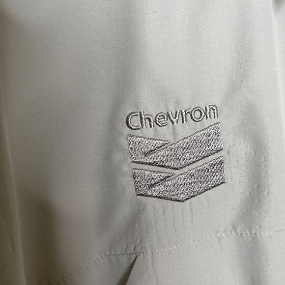 Dri-Duck Chevron Mens Button Down Shirt Size 3XL Long Sleeve Gray - Picture 3 of 9